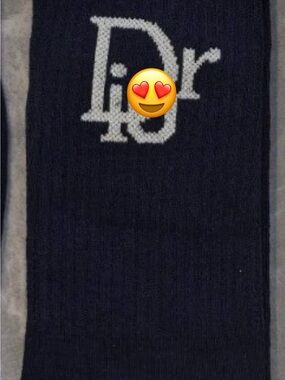 Navy Fashion Socks